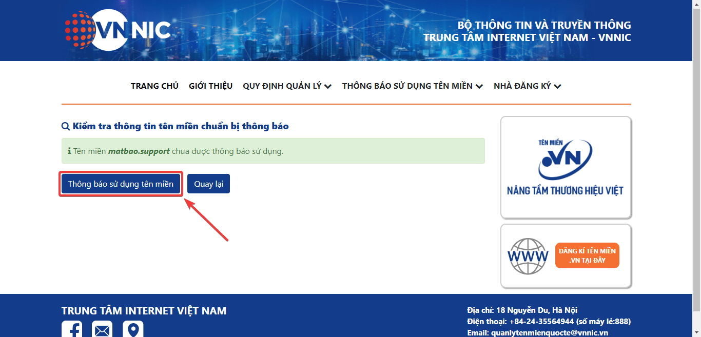 Quy định về khai báo tên miền Quốc tế sau khi đăng ký (Tránh bị phạt tiền)