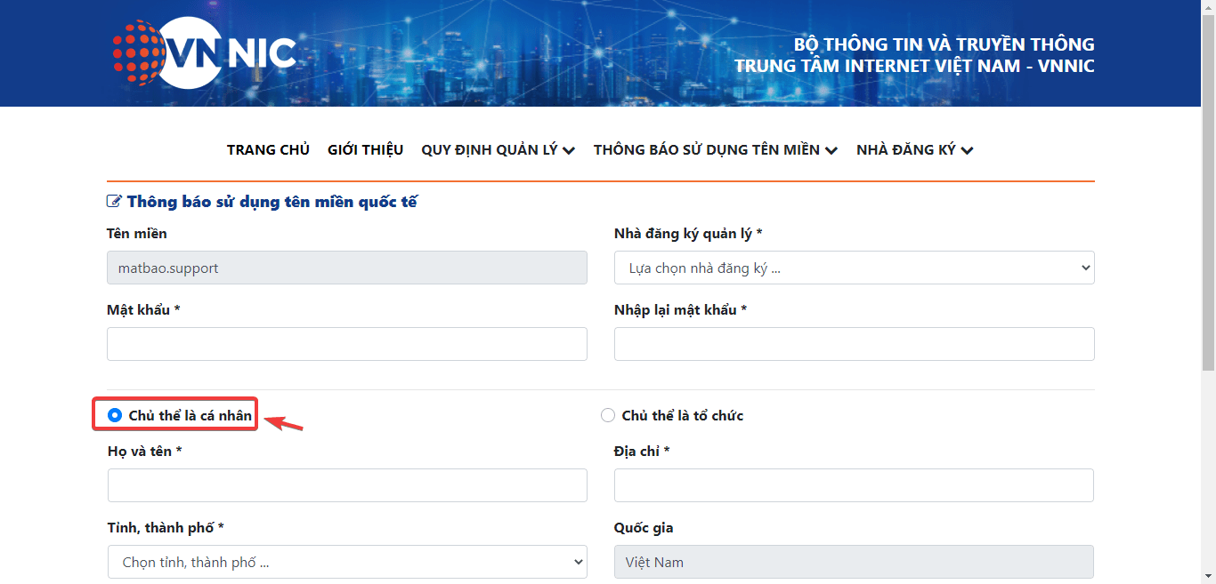 Quy định về khai báo tên miền Quốc tế sau khi đăng ký (Tránh bị phạt tiền)