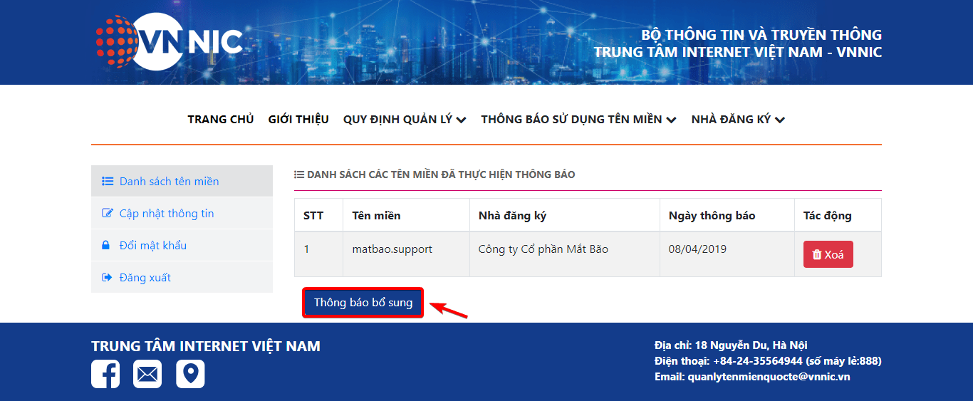 Quy định về khai báo tên miền Quốc tế sau khi đăng ký (Tránh bị phạt tiền)